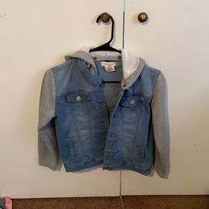 Jean Jacket with remove able Hood